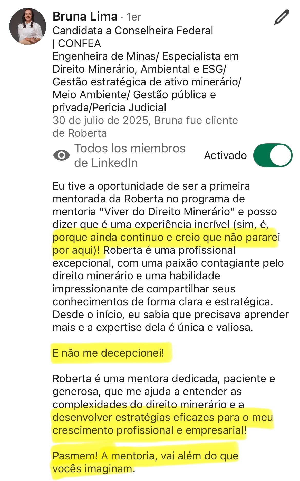 Depoimento Mentoria VDM 5