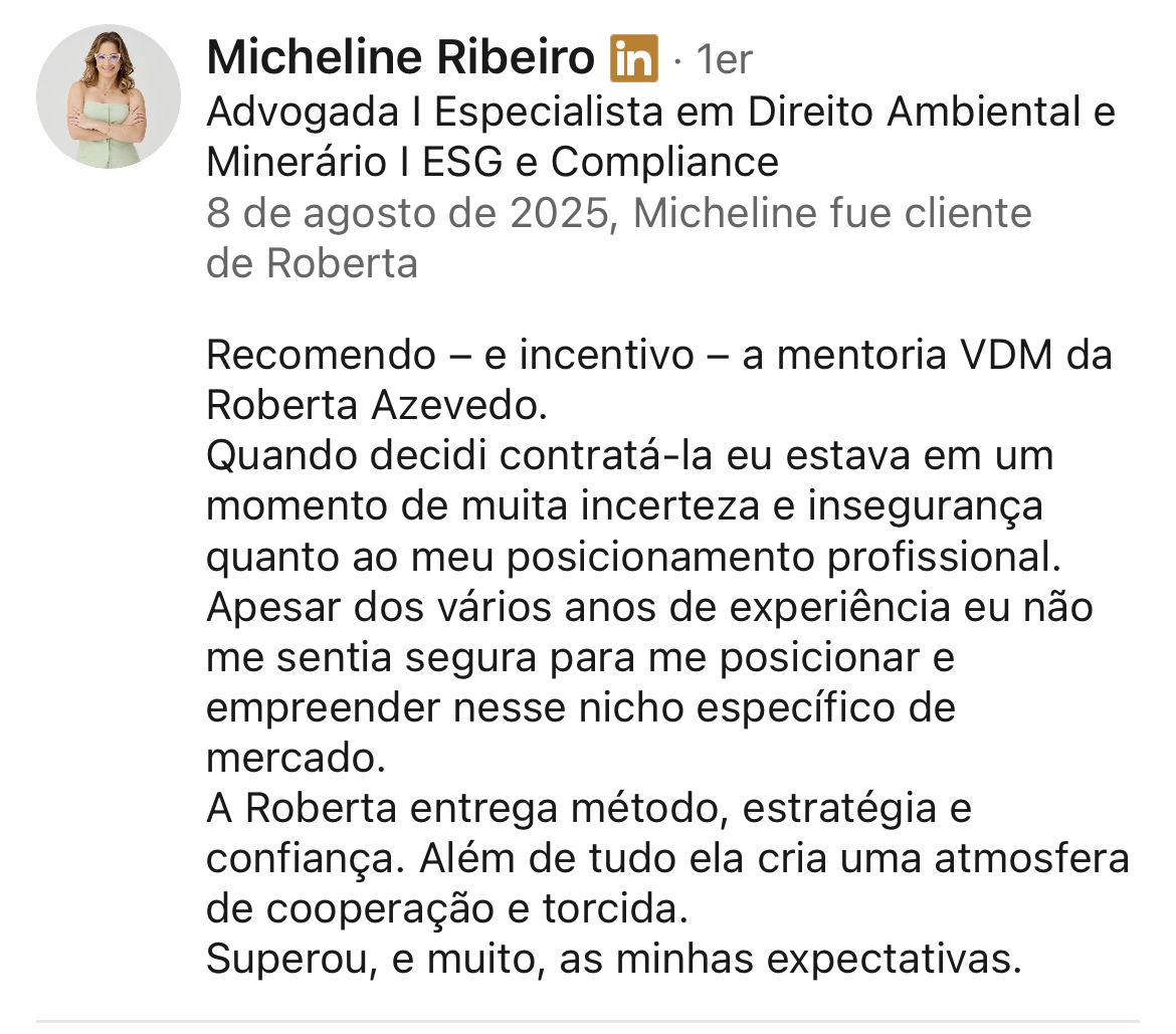 Depoimento Mentoria VDM 7